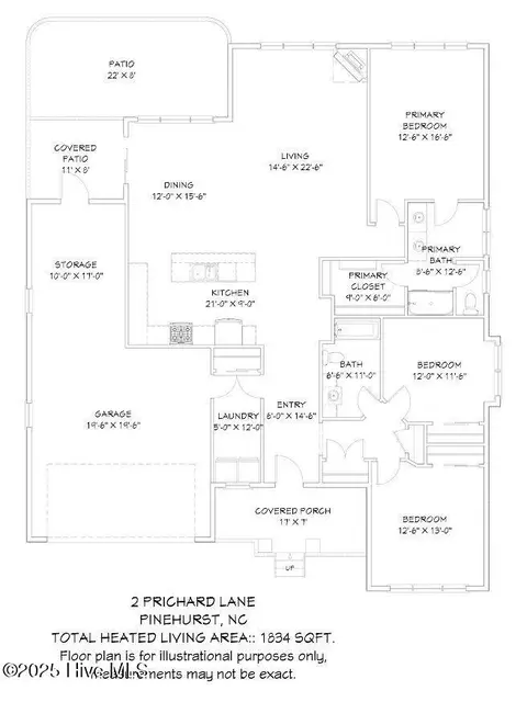 Floorplan - 2 Prichard Ln, Pinehurst, NC 28374 photo 2 of 2