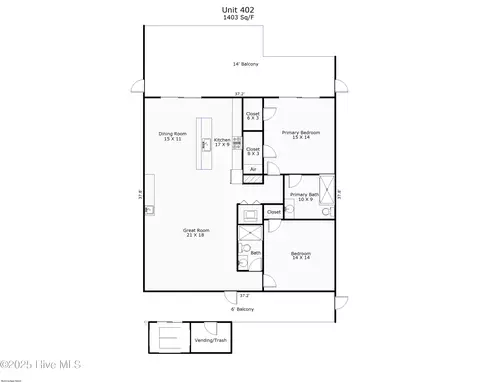 1800 Canal Dr #402, Carolina Beach, NC 28428
