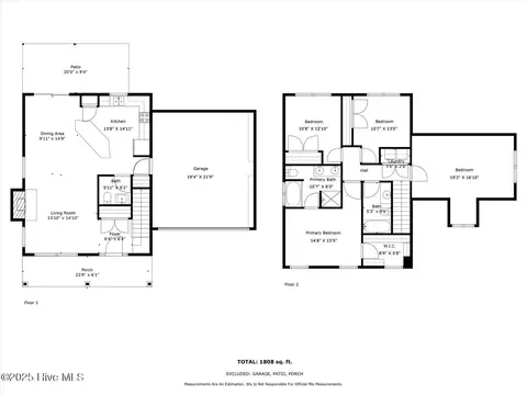 Floorplan - 477 Landsdowne Cir, Hampstead, NC 28443 photo 1 of 1