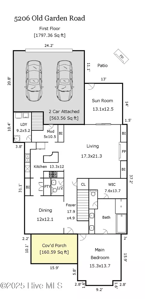 5206 Old Garden Rd, Wilmington, NC 28403