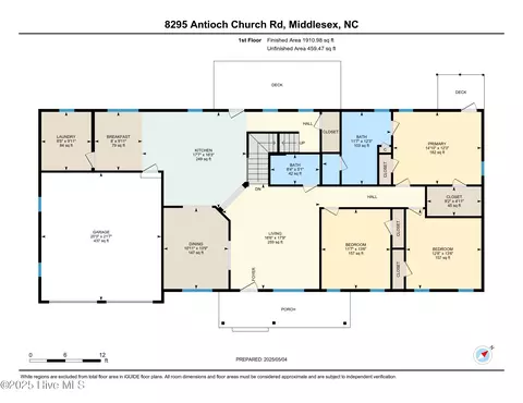 8295 Antioch Church Rd, Middlesex, NC 27557