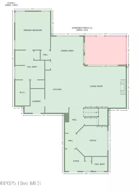 Floorplan - 708 Cordgrass Rd, Hampstead, NC 28443 photo 4 of 8