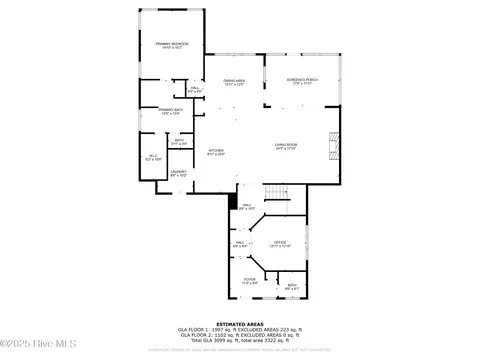 Floorplan - 708 Cordgrass Rd, Hampstead, NC 28443 photo 3 of 8