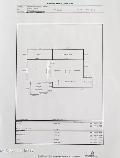 Floorplan - 506 Long Point Rd, Chocowinity, NC 27817 photo 1 of 3