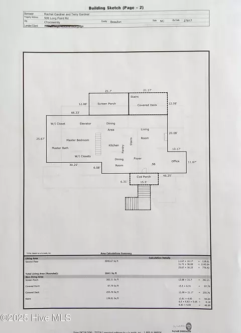 Floorplan - 506 Long Point Rd, Chocowinity, NC 27817 photo 2 of 3