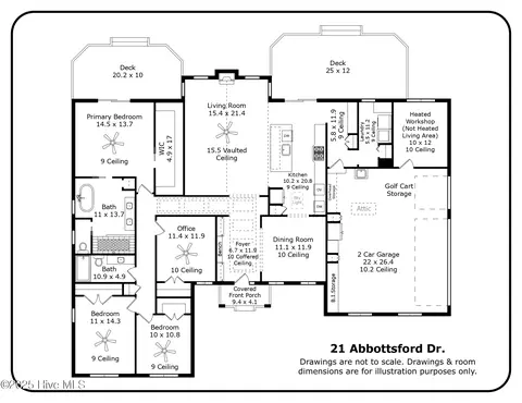 Floorplan - 21 Abbottsford Dr, Pinehurst, NC 28374 photo 1 of 2