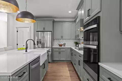 Kitchen - 445 Oldham Rd, West End, NC 27376 photo 3 of 5