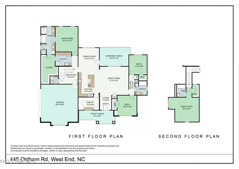 Floorplan - 445 Oldham Rd, West End, NC 27376 photo 5 of 5