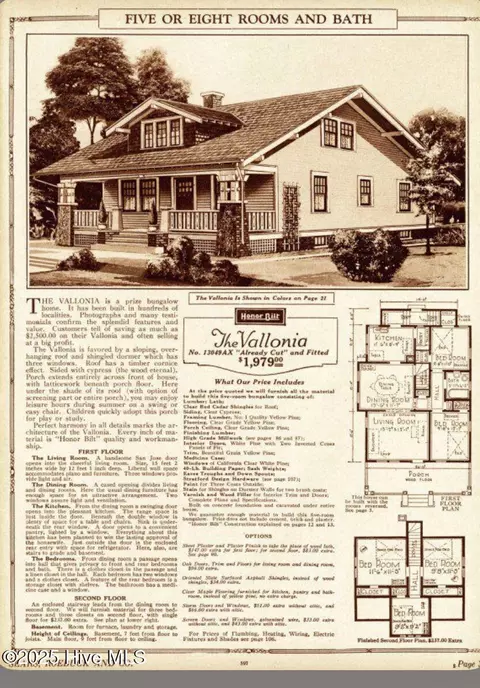 Floorplan - 919 Seashore Dr, Atlantic, NC 28511 photo 1 of 1