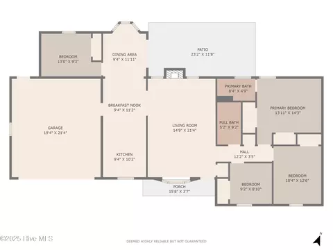 Floorplan - 324 Foxridge Ln, Hubert, NC 28539 photo 1 of 1