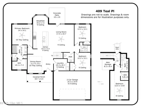409 Teal Pl, Vass, NC 28394