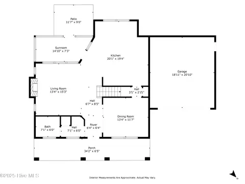 Floorplan - 256 E Conolly Ct, Hampstead, NC 28443 photo 2 of 4