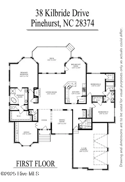 Floorplan - 38 Kilbride Dr, Pinehurst, NC 28374 photo 1 of 4