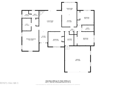 Floorplan - 430 Tyner Ave, Pinebluff, NC 28373 photo 1 of 1