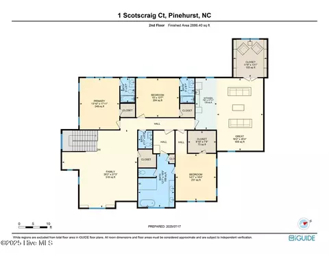 Floorplan - 1 Scotscraig Ct, Pinehurst, NC 28374 photo 2 of 3