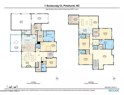 Floorplan - 1 Scotscraig Ct, Pinehurst, NC 28374 photo 3 of 3