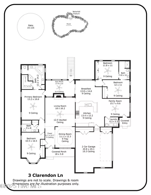 Floorplan - 3 Clarendon Ln, Pinehurst, NC 28374 photo 1 of 2