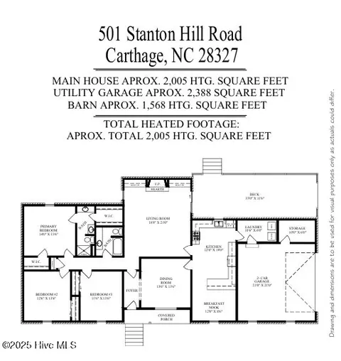 501 Stanton Hill Rd, Carthage, NC 28327