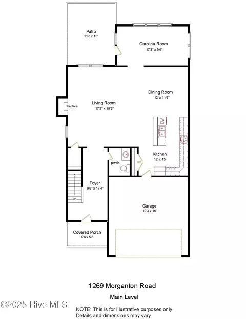 Floorplan - 1269 Morganton Rd, Pinehurst, NC 28374 photo 1 of 2