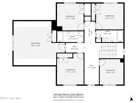 Floorplan - 725 W Baltimore Ave, Pinebluff, NC 28373 photo 3 of 3
