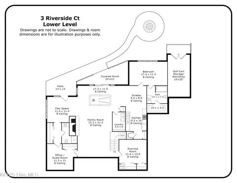 Floorplan - 3 Riverside Ct, Pinehurst, NC 28374 photo 3 of 3