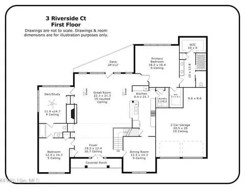 Floorplan - 3 Riverside Ct, Pinehurst, NC 28374 photo 1 of 3