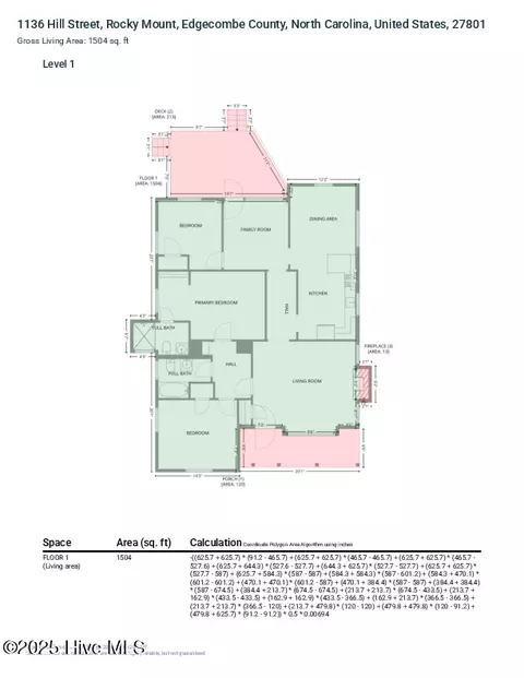1136 Hill St, Rocky Mount, NC 27801