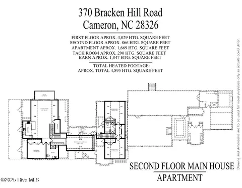 Floorplan - 370 Bracken Hill Rd, Cameron, NC 28326 photo 2 of 3