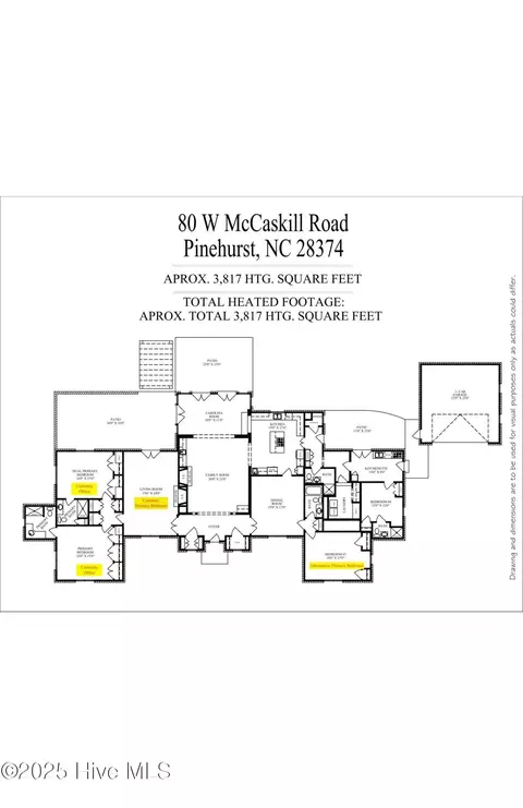 Floorplan - 80 Mccaskill Rd W, Pinehurst, NC 28374 photo 2 of 2