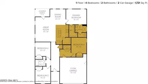 608 S Squires Run Ln, Richlands, NC 28574