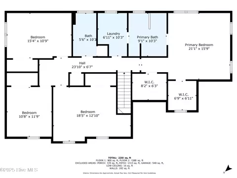Floorplan - 102 Chuckanut Dr, Hampstead, NC 28443 photo 2 of 6