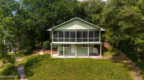 Exterior - 160 Arborvitae Dr, Pine Knoll Shores, NC 28512 photo 12 of 14