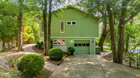 Exterior - 160 Arborvitae Dr, Pine Knoll Shores, NC 28512 photo 11 of 14