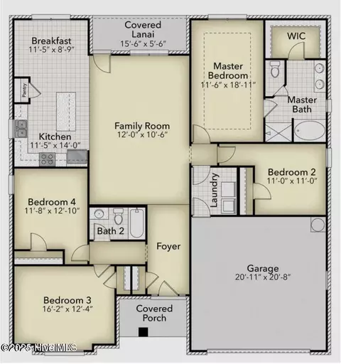 Floorplan - 5717 Sloop Ct, New Bern, NC 28560 photo 1 of 1