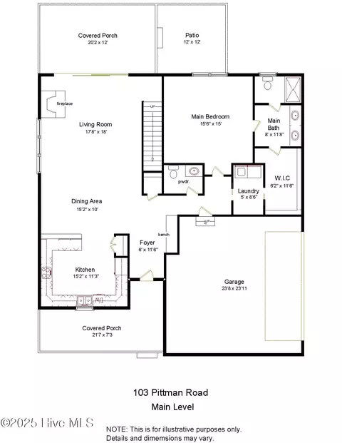 103 Pittman Rd, West End, NC 27376