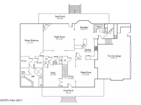 Floorplan - 9177 Fox Run Rd, Bailey, NC 27807 photo 1 of 2