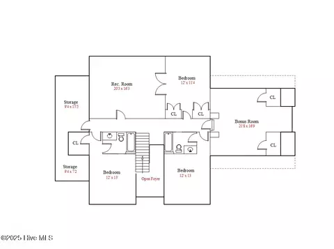 Floorplan - 9177 Fox Run Rd, Bailey, NC 27807 photo 2 of 2