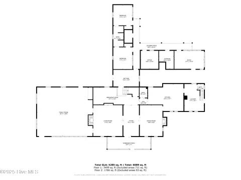 Floorplan - 5624 Archbell Rd, Bath, NC 27808 photo 2 of 3