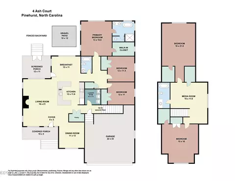 Floorplan - 4 Ash Ct, Pinehurst, NC 28374 photo 2 of 2