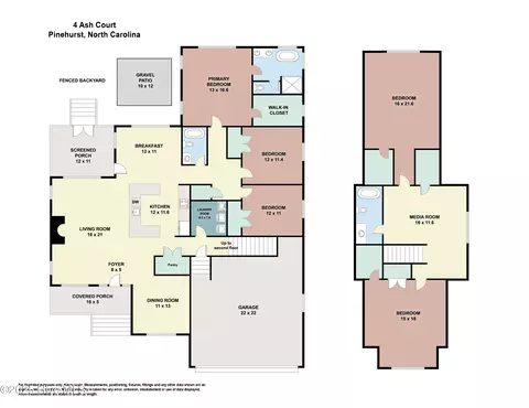 Floorplan - 4 Ash Ct, Pinehurst, NC 28374 photo 1 of 2