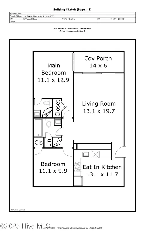 1822 New River Inlet Rd UNIT 1305A, North Topsail Beach, NC 28460