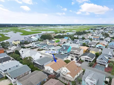 View/Area - 412 33rd St, Sunset Beach, NC 28468 photo 6 of 7