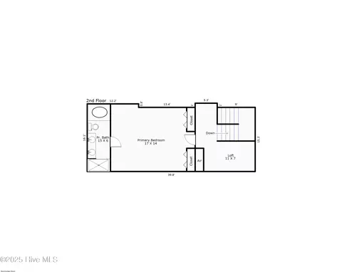 Floorplan - 605 Sawgrass Rd, Hampstead, NC 28443 photo 2 of 2