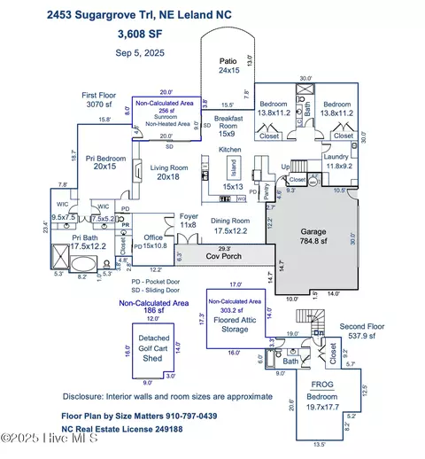 2453 Sugargrove Trl NE, Leland, NC 28451