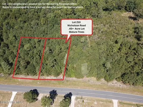 lot210 Nicholson Rd, Rockingham, NC 28379