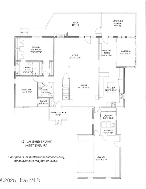 121 Lakeview Pt, West End, NC 27376