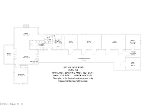 1667 Youngs Rd, Vass, NC 28394