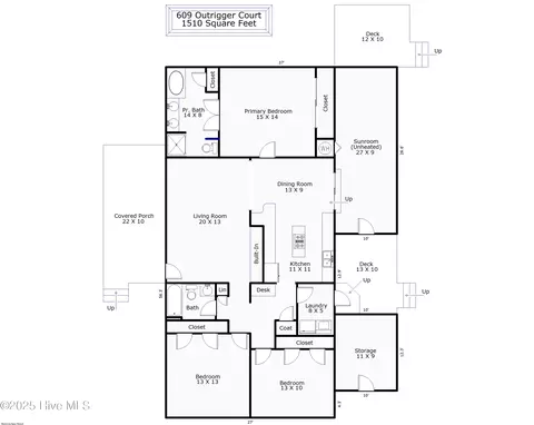 609 Outrigger Ct, Hampstead, NC 28443