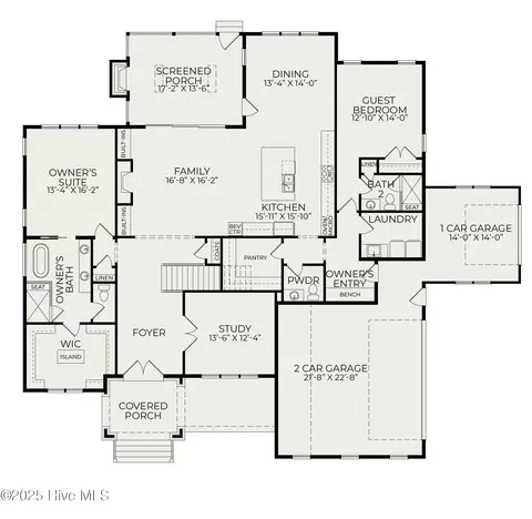Floorplan - 16 Whithorn Ct, Pinehurst, NC 28374 photo 1 of 2