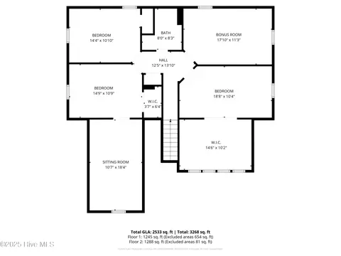 Floorplan - 220 Hickory Ln, Hampstead, NC 28443 photo 3 of 3